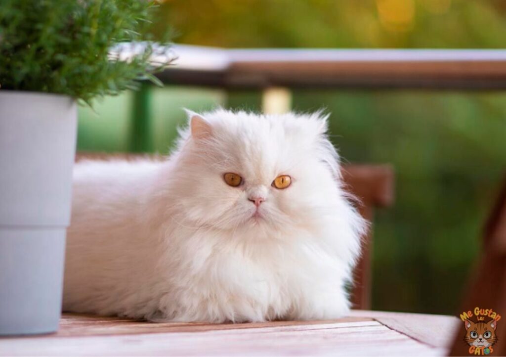 Gato Persa Blanco