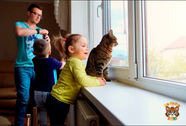 Los gatos y la familia